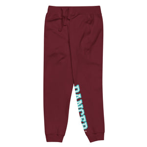 Varsity Turquoise Unisex Fleece Sweatpants