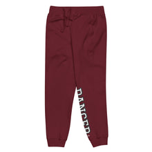 Load image into Gallery viewer, Varsity Black Dancer Unisex Fleece Sweatpants