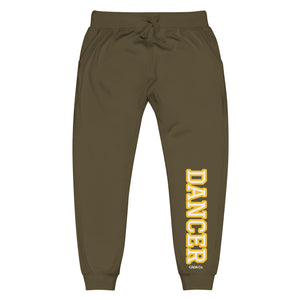 Varsity Yellow Dancer Unisex Fleece Sweatpants