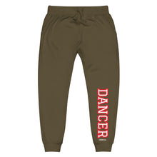 Load image into Gallery viewer, Varsity Red Dancer Unisex Fleece Sweatpants