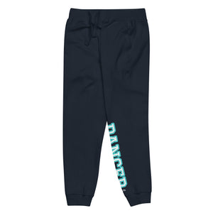 Varsity Turquoise Unisex Fleece Sweatpants