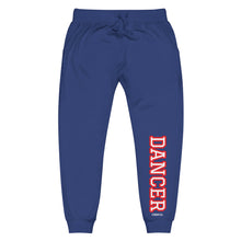 Load image into Gallery viewer, Varsity Red Dancer Unisex Fleece Sweatpants