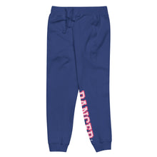 Load image into Gallery viewer, Varsity Pink Dancer Unisex Fleece Sweatpants