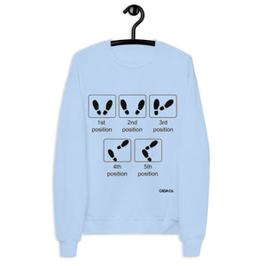 Happy Feet Unisex Fleece Sweatshirt