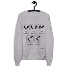 Load image into Gallery viewer, Happy Feet Unisex Fleece Sweatshirt