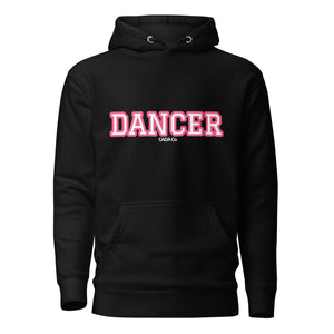 Varsity Pink Dancer Unisex Hoodie