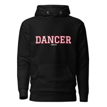 Load image into Gallery viewer, Varsity Burgundy Dancer Unisex Hoodie