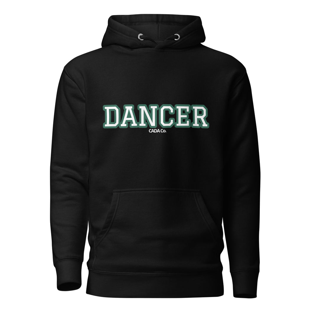 Varsity Green Dancer Unisex Hoodie