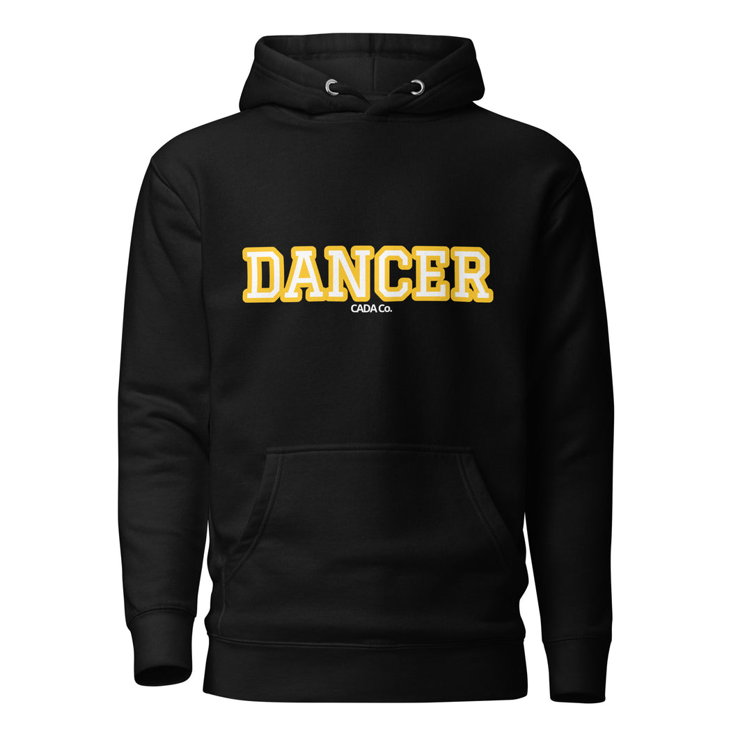 Varsity Yellow Dancer Unisex Hoodie