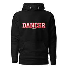 Load image into Gallery viewer, Varsity Red Dancer Unisex Hoodie