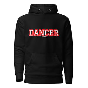 Varsity Red Dancer Unisex Hoodie