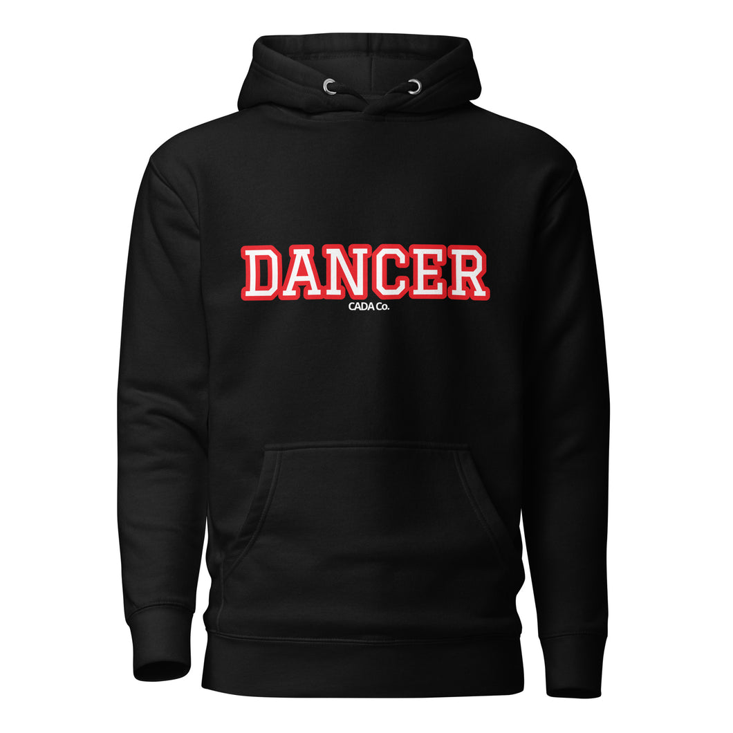 Varsity Red Dancer Unisex Hoodie