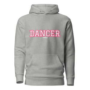 Varsity Pink Dancer Unisex Hoodie