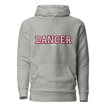 Load image into Gallery viewer, Varsity Burgundy Dancer Unisex Hoodie