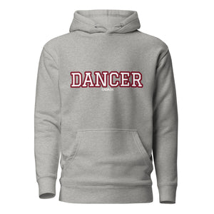 Varsity Burgundy Dancer Unisex Hoodie