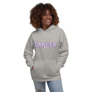 Varsity Purple Dancer Unisex Hoodie