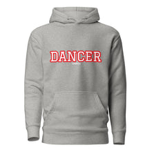 Load image into Gallery viewer, Varsity Red Dancer Unisex Hoodie