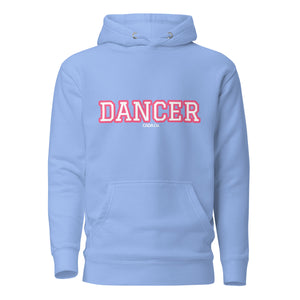 Varsity Pink Dancer Unisex Hoodie