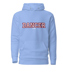 Load image into Gallery viewer, Varsity Burgundy Dancer Unisex Hoodie