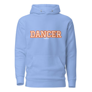 Varsity Orange Dancer Unisex Hoodie