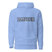 Load image into Gallery viewer, Varsity Navy Dancer Unisex Hoodie