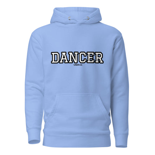 Varsity Black Dancer Unisex Hoodie