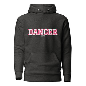 Varsity Pink Dancer Unisex Hoodie