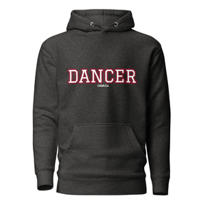 Varsity Burgundy Dancer Unisex Hoodie