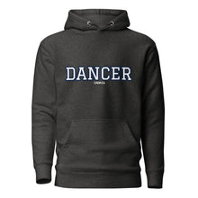 Load image into Gallery viewer, Varsity Navy Dancer Unisex Hoodie