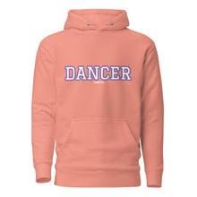 Load image into Gallery viewer, Varsity Purple Dancer Unisex Hoodie