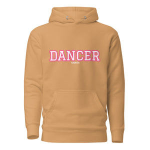 Varsity Pink Dancer Unisex Hoodie