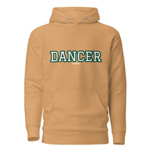 Load image into Gallery viewer, Varsity Green Dancer Unisex Hoodie