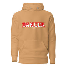 Load image into Gallery viewer, Varsity Red Dancer Unisex Hoodie