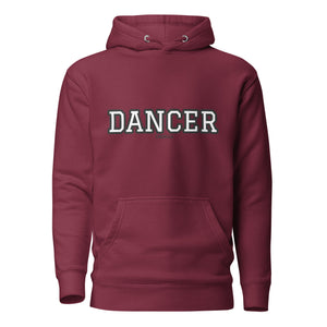 Varsity Black Dancer Unisex Hoodie