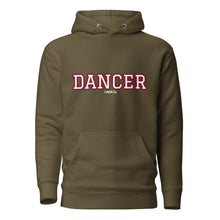 Load image into Gallery viewer, Varsity Burgundy Dancer Unisex Hoodie