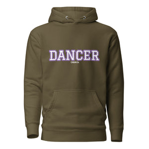 Varsity Purple Dancer Unisex Hoodie