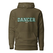 Load image into Gallery viewer, Varsity Green Dancer Unisex Hoodie