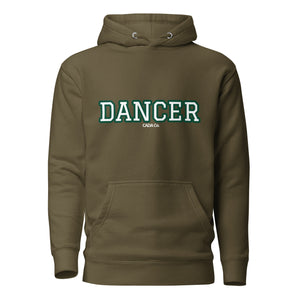 Varsity Green Dancer Unisex Hoodie