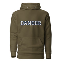 Load image into Gallery viewer, Varsity Navy Dancer Unisex Hoodie