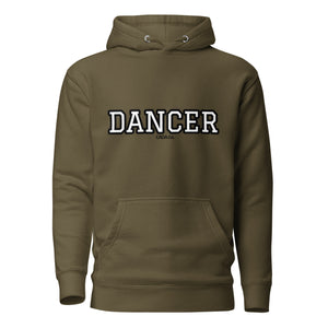 Varsity Black Dancer Unisex Hoodie