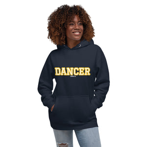 Varsity Yellow Dancer Unisex Hoodie