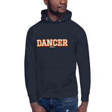 Load image into Gallery viewer, Varsity Orange Dancer Unisex Hoodie