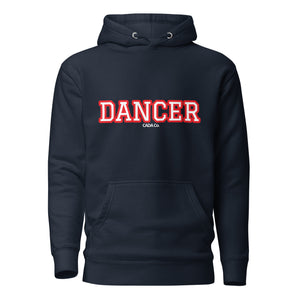 Varsity Red Dancer Unisex Hoodie