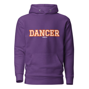 Varsity Orange Dancer Unisex Hoodie