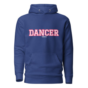 Varsity Pink Dancer Unisex Hoodie