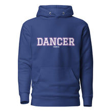 Load image into Gallery viewer, Varsity Purple Dancer Unisex Hoodie