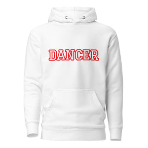 Varsity Red Dancer Unisex Hoodie