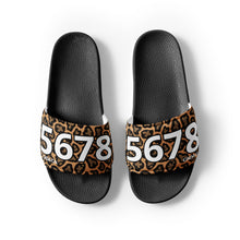 Load image into Gallery viewer, Women&#39;s Leopard Slides