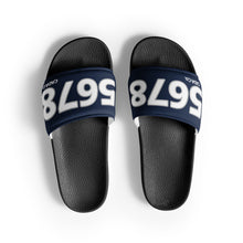 Load image into Gallery viewer, Women&#39;s Navy Slides