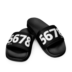 Women's Black Slides